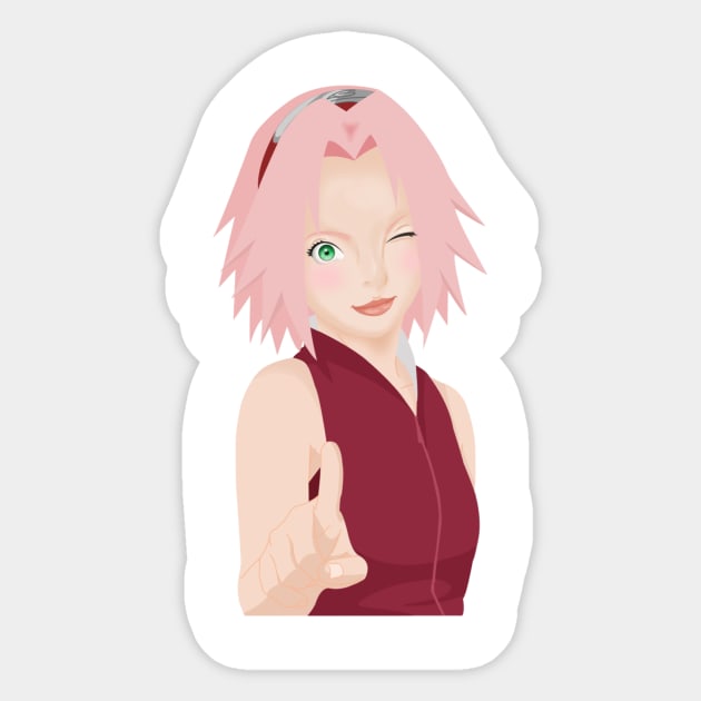 Sakura Sticker by ArtQueue